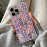 3D Kuromi Hello Kitty Keyboard Case for iPhone